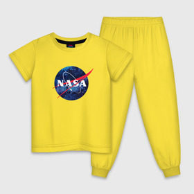 Детская пижама хлопок с принтом NASA в Санкт-Петербурге, 100% хлопок |  брюки и футболка прямого кроя, без карманов, на брюках мягкая резинка на поясе и по низу штанин
 | nasa | астронавт | астрофизика | космическое агенство | космонавт | космос | наса | скафандр   | шлем