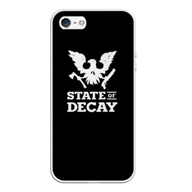 Чехол для iPhone 5/5S матовый с принтом State of Decay в Санкт-Петербурге, Силикон | Область печати: задняя сторона чехла, без боковых панелей | decay | horror | state | игра | стадия | хоррор