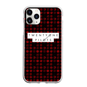 Чехол для iPhone 11 Pro матовый с принтом Twenty One Pilots Red в Санкт-Петербурге, Силикон |  | rock | t.o.p. | top | twenty one pilots | рок