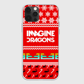 Чехол для iPhone 12 Pro Max с принтом Праздничный Imagine Dragons в Санкт-Петербурге, Силикон |  | dragons | imagine | альтернативный | американская | арена | бэн макки | группа | драгонс | дэн | дэн рейнольдс | знак | имеджин | инди | индирок | красный | надпись | новогодний | новый год | поп | праздник