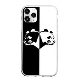Чехол для iPhone 11 Pro Max матовый с принтом Панда в Санкт-Петербурге, Силикон |  | бамбук | бамбуковый медведь | белый | голова | два | животное | злость | красная книга | крутой | мишка | оскал | панда | прикольный | тату | цвета | чб | черный | ярость