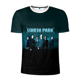 Мужская футболка 3D спортивная с принтом Linkin Park в Санкт-Петербурге, 100% полиэстер с улучшенными характеристиками | приталенный силуэт, круглая горловина, широкие плечи, сужается к линии бедра | bennington | chester | linkin park | альтернативный | беннингтон | группа | ленкин | линкин | майк | метал | музыкант | ню | нюметал | парк | певец | рок | рэп | честер | электроник