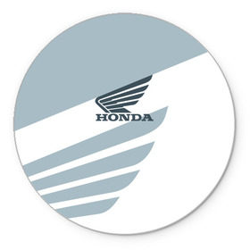 Коврик круглый с принтом Honda в Санкт-Петербурге, резина и полиэстер | круглая форма, изображение наносится на всю лицевую часть | car | honda | moto | motorbike | race | авто | автомобиль | гонки | марка | машина | мотоцикл | хонда