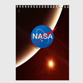 Скетчбук с принтом NASA SPACE в Санкт-Петербурге, 100% бумага
 | 48 листов, плотность листов — 100 г/м2, плотность картонной обложки — 250 г/м2. Листы скреплены сверху удобной пружинной спиралью | galaxy | nasa | space | астрономия | известные | космос | наса | планеты | сатурн