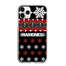 Чехол для iPhone 11 Pro матовый с принтом Праздничный Ramones в Санкт-Петербурге, Силикон |  | ramones | группа | джонни | джоуи | ди ди томми | знак | красный | марк | надпись | новогодний | новый год | панк | поп | праздник | раманес | раманэс | рамон | рамонес | рамонэс | рамоун | рамоунз | рамоунс