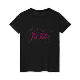 Женская футболка хлопок с принтом Pink Phloyd в Санкт-Петербурге, 100% хлопок | прямой крой, круглый вырез горловины, длина до линии бедер, слегка спущенное плечо | dead dynasty | pharaoh | pink phloyd | мертвая династия | фараон