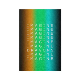 Обложка для паспорта матовая кожа с принтом IMAGINE DRAGONS в Санкт-Петербурге, натуральная матовая кожа | размер 19,3 х 13,7 см; прозрачные пластиковые крепления | Тематика изображения на принте: evolve | imagine dragons | new age | вокалист | группа | драгонс | известные | личности | надписи | реп | рок | триколор | фирменные цвета | яркие