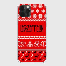 Чехол для iPhone 12 Pro Max с принтом Праздничный Led Zeppelin в Санкт-Петербурге, Силикон |  | Тематика изображения на принте: led zeppelin | блюз | группа | джимми пейдж | джон генри бонэм | джон пол джонс | знак | красный | лед зепелен | лед зеппелин | метал | надпись | новогодний | новый год | праздник | роберт плант | рождество