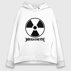 Женское худи Oversize хлопок с принтом Megadeth в Санкт-Петербурге, френч-терри — 70% хлопок, 30% полиэстер. Мягкий теплый начес внутри —100% хлопок | боковые карманы, эластичные манжеты и нижняя кромка, капюшон на магнитной кнопке | megadet | megadeth | группа | дирк вербурен | дэвид эллефсон | дэйв мастейн | кико лоурейро | мегадет | мегадетх | метал | рок | трэш | трэшметал | тяжелый | хард | хардрок | хеви | хевиметал