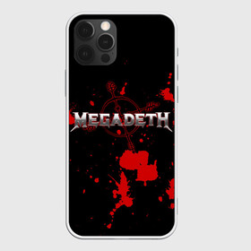 Чехол для iPhone 12 Pro с принтом Megadeth в Санкт-Петербурге, силикон | область печати: задняя сторона чехла, без боковых панелей | megadet | megadeth | группа | дирк вербурен | дэвид эллефсон | дэйв мастейн | кико лоурейро | мегадет | мегадетх | метал | рок | трэш | трэшметал | тяжелый | хард | хардрок | хеви | хевиметал