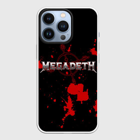 Чехол для iPhone 13 Pro с принтом Megadeth в Санкт-Петербурге,  |  | megadet | megadeth | группа | дирк вербурен | дэвид эллефсон | дэйв мастейн | кико лоурейро | мегадет | мегадетх | метал | рок | трэш | трэшметал | тяжелый | хард | хардрок | хеви | хевиметал