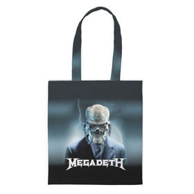 Сумка 3D повседневная с принтом Megadeth в Санкт-Петербурге, 100% полиэстер | Плотность: 200 г/м2; Размер: 34×35 см; Высота лямок: 30 см | megadeth |   megadet | группа | дирк вербурен | дэвид эллефсон | дэйв мастейн | кико лоурейро | мегадет | мегадетх | метал | рок | трэш | трэшметал | тяжелый | хард | хардрок | хеви | хевиметал