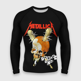 Мужской рашгард 3D с принтом Metallica в Санкт-Петербурге,  |  | american | band | cliff burton | dave mustaine | hard | james hatfield | jason newsted | kirk hammett | lars ulrich | metal | metallica | robert trujillo | rock | ron mcgowney | thrash | американская | джеймс хэтфилд | ларс ул | метал группа | трэш метал 