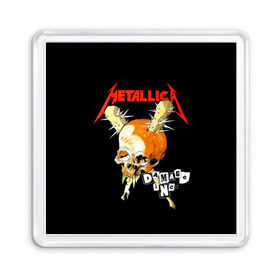 Магнит 55*55 с принтом Metallica в Санкт-Петербурге, Пластик | Размер: 65*65 мм; Размер печати: 55*55 мм | american | band | cliff burton | dave mustaine | hard | james hatfield | jason newsted | kirk hammett | lars ulrich | metal | metallica | robert trujillo | rock | ron mcgowney | thrash | американская | джеймс хэтфилд | ларс ул | метал группа | трэш метал 