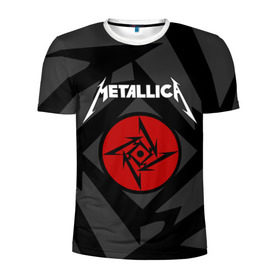 Мужская футболка 3D спортивная с принтом Metallica в Санкт-Петербурге, 100% полиэстер с улучшенными характеристиками | приталенный силуэт, круглая горловина, широкие плечи, сужается к линии бедра | american | band | cliff burton | dave mustaine | hard | james hatfield | jason newsted | kirk hammett | lars ulrich | metal | metallica | robert trujillo | rock | ron mcgowney | thrash | американская | джеймс хэтфилд | ларс ул | метал группа | трэш метал 