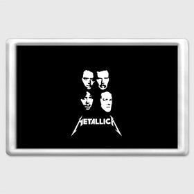 Магнит 45*70 с принтом Metallica в Санкт-Петербурге, Пластик | Размер: 78*52 мм; Размер печати: 70*45 | Тематика изображения на принте: american | band | cliff burton | dave mustaine | hard | james hatfield | jason newsted | kirk hammett | lars ulrich | metal | metallica | robert trujillo | rock | ron mcgowney | thrash | американская | джеймс хэтфилд | ларс ул | метал группа | трэш метал 