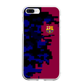 Чехол для iPhone 7Plus/8 Plus матовый с принтом FC Barca 2018 Creative uniform в Санкт-Петербурге, Силикон | Область печати: задняя сторона чехла, без боковых панелей | fc | fc barcelona | fcb | fly emirates | ronaldo | абстракция | барселона | геометрия | зож | клуб | линии | месси | модные | мяч | реал мадрид | спорт | спортивные | тренды | футбол | футбольный клуб | эмблема