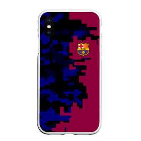 Чехол для iPhone XS Max матовый с принтом FC Barca 2018 Creative uniform в Санкт-Петербурге, Силикон | Область печати: задняя сторона чехла, без боковых панелей | fc | fc barcelona | fcb | fly emirates | ronaldo | абстракция | барселона | геометрия | зож | клуб | линии | месси | модные | мяч | реал мадрид | спорт | спортивные | тренды | футбол | футбольный клуб | эмблема