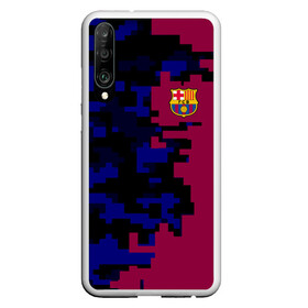 Чехол для Honor P30 с принтом FC Barca 2018 Creative uniform в Санкт-Петербурге, Силикон | Область печати: задняя сторона чехла, без боковых панелей | fc | fc barcelona | fcb | fly emirates | ronaldo | абстракция | барселона | геометрия | зож | клуб | линии | месси | модные | мяч | реал мадрид | спорт | спортивные | тренды | футбол | футбольный клуб | эмблема