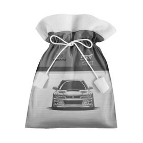 Подарочный 3D мешок с принтом Subaru в Санкт-Петербурге, 100% полиэстер | Размер: 29*39 см | Тематика изображения на принте: car | impreza | jdm | race | sti | subaru | wrx | авто | гонки | импреза | машина | субару