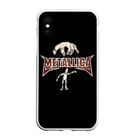 Чехол для iPhone XS Max матовый с принтом Metallica в Санкт-Петербурге, Силикон | Область печати: задняя сторона чехла, без боковых панелей | american | band | cliff burton | dave mustaine | hard | james hatfield | jason newsted | kirk hammett | lars ulrich | metal | metallica | robert trujillo | rock | ron mcgowney | thrash | американская | джеймс хэтфилд | ларс ул | метал группа | трэш метал 