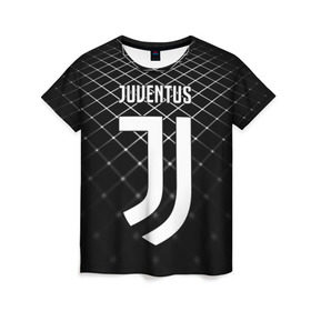 Женская футболка 3D с принтом Juventus 2018 Line в Санкт-Петербурге, 100% полиэфир ( синтетическое хлопкоподобное полотно) | прямой крой, круглый вырез горловины, длина до линии бедер | fc | juventus | спорт | спортивные | фк | футбол | ювентус