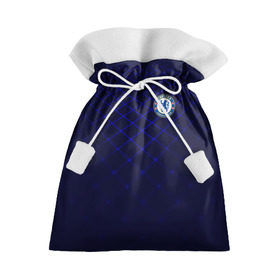 Подарочный 3D мешок с принтом Chelsea 2018 Uniform в Санкт-Петербурге, 100% полиэстер | Размер: 29*39 см | Тематика изображения на принте: chelsea | fc | спорт | спортивные | фк | футбол | челси