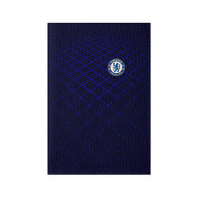 Обложка для паспорта матовая кожа с принтом Chelsea 2018 Uniform в Санкт-Петербурге, натуральная матовая кожа | размер 19,3 х 13,7 см; прозрачные пластиковые крепления | chelsea | fc | спорт | спортивные | фк | футбол | челси
