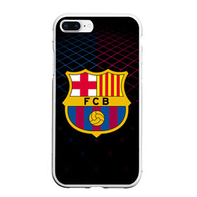 Чехол для iPhone 7Plus/8 Plus матовый с принтом FC Barca 2018 Line в Санкт-Петербурге, Силикон | Область печати: задняя сторона чехла, без боковых панелей | fc | fc barcelona | fcb | барселона | спорт | спортивные | фк | футбол | футбольный клуб