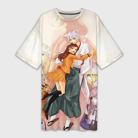 Платье-футболка 3D с принтом Очень приятно Бог в Санкт-Петербурге,  |  | anime | manga | mizuki | nanami momozono | tomoe mikage | аниме | манга | мидзуки | нанами момодзоно | очень приятно бог | томоэ микагэ