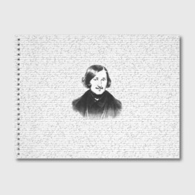 Альбом для рисования с принтом Гоголь в Санкт-Петербурге, 100% бумага
 | матовая бумага, плотность 200 мг. | бульба | вий | гоголь | мертвые души | миргород | нос | писатель | поэт | ревизор | тарас