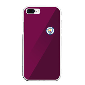 Чехол для iPhone 7Plus/8 Plus матовый с принтом Manchester city 2018 Элита в Санкт-Петербурге, Силикон | Область печати: задняя сторона чехла, без боковых панелей | Тематика изображения на принте: fc | manchester city | манчестер сити | спорт | спортивные | фк | футбол | футбольный клуб