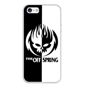 Чехол для iPhone 5/5S матовый с принтом The Offspring в Санкт-Петербурге, Силикон | Область печати: задняя сторона чехла, без боковых панелей | the offspring | офспринг | оффспринг | рок