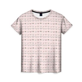 Женская футболка 3D с принтом Смешные чихуахуа в Санкт-Петербурге, 100% полиэфир ( синтетическое хлопкоподобное полотно) | прямой крой, круглый вырез горловины, длина до линии бедер | домашние животные | пес | собака