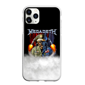 Чехол для iPhone 11 Pro Max матовый с принтом Megadeth в Санкт-Петербурге, Силикон |  | megadet | megadeth | группа | дирк вербурен | дэвид эллефсон | дэйв мастейн | кико лоурейро | мегадет | мегадетх | метал | рок | трэш | трэшметал | тяжелый | хард | хардрок | хеви | хевиметал