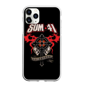 Чехол для iPhone 11 Pro матовый с принтом Sum 41 в Санкт-Петербурге, Силикон |  | 1996 | 41 | punk | rock | sum | альтернатива | группа | дерик | канада | панк | рок | скейт | уибли