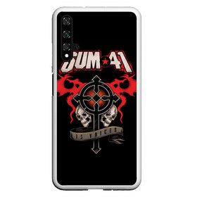 Чехол для Honor 20 с принтом Sum 41 в Санкт-Петербурге, Силикон | Область печати: задняя сторона чехла, без боковых панелей | 1996 | 41 | punk | rock | sum | альтернатива | группа | дерик | канада | панк | рок | скейт | уибли