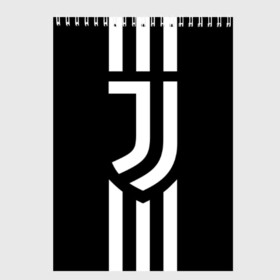 Скетчбук с принтом JUVENTUS SPORT в Санкт-Петербурге, 100% бумага
 | 48 листов, плотность листов — 100 г/м2, плотность картонной обложки — 250 г/м2. Листы скреплены сверху удобной пружинной спиралью | cr7 | fc juventus | football | juve | juventus | ronaldo | sport | роналдо | спорт | футбол | ювентус