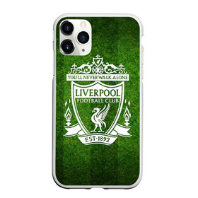 Чехол для iPhone 11 Pro матовый с принтом Liverpool в Санкт-Петербурге, Силикон |  | club | football | liverpool | soccer | sport | team | атрибутика | клуб | ливерпуль | спорт | футбол