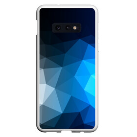 Чехол для Samsung S10E с принтом Gray&Blue collection abstract в Санкт-Петербурге, Силикон | Область печати: задняя сторона чехла, без боковых панелей | abstraction | geometry | polygon | абстракция | геометрия | грань | краски | кубик | кубики | линии | мозаика | полигон | разноцветные | ребро | текстура | тени | узор