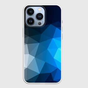 Чехол для iPhone 13 Pro с принтом GrayBlue collection abstract в Санкт-Петербурге,  |  | abstraction | geometry | polygon | абстракция | геометрия | грань | краски | кубик | кубики | линии | мозаика | полигон | разноцветные | ребро | текстура | тени | узор