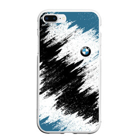 Чехол для iPhone 7Plus/8 Plus матовый с принтом BMW в Санкт-Петербурге, Силикон | Область печати: задняя сторона чехла, без боковых панелей | bmw | car | race | авто | бмв | гонки | краска | марка | машина