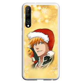 Чехол для Honor P30 с принтом Happy New Bleach! в Санкт-Петербурге, Силикон | Область печати: задняя сторона чехла, без боковых панелей | bleach | блич | ичиго | куросаки ичиго