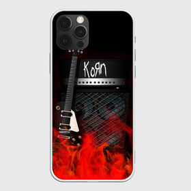 Чехол для iPhone 12 Pro Max с принтом Korn в Санкт-Петербурге, Силикон |  | Тематика изображения на принте: korn | logo | metal | music | rock | лого | логотип | метал | музыка | рок