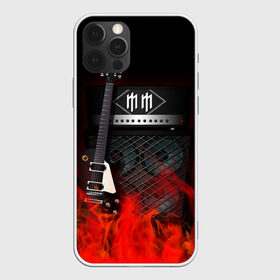 Чехол для iPhone 12 Pro Max с принтом Marilyn Manson в Санкт-Петербурге, Силикон |  | Тематика изображения на принте: logo | marilyn manson | metal | music | rock | лого | логотип | метал | музыка | рок
