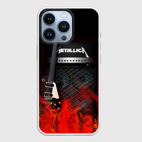 Чехол для iPhone 13 Pro с принтом Metallica в Санкт-Петербурге,  |  | logo | metal | metallica | music | rock | лого | логотип | метал | металика | металлика | музыка | рок
