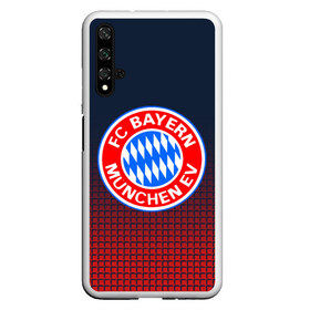 Чехол для Honor 20 с принтом FC Bayern 2018 Original в Санкт-Петербурге, Силикон | Область печати: задняя сторона чехла, без боковых панелей | bayern | fc | бавария | спорт | спортивные | футбол | футбольный клуб