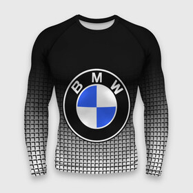 Мужской рашгард 3D с принтом BMW 2018 Black and White IV в Санкт-Петербурге,  |  | Тематика изображения на принте: bmw | автомобильные | бмв | машины