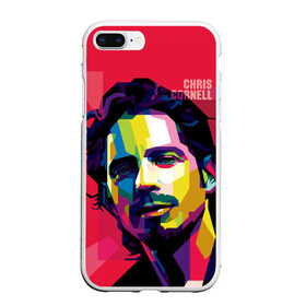 Чехол для iPhone 7Plus/8 Plus матовый с принтом Chris Cornell в Санкт-Петербурге, Силикон | Область печати: задняя сторона чехла, без боковых панелей | audioslave | chris cornell | soundgarden | temple of the dog | автор | альт рок | альтернативный мета | американский | банджоист | барабанщик | вашингтон | вокалист | гитарист | гранж | группа | исполнитель | композитор