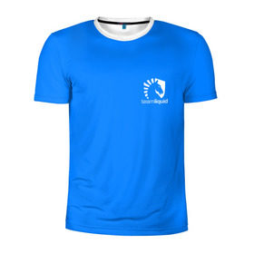 Мужская футболка 3D спортивная с принтом Team Liquid Uniform в Санкт-Петербурге, 100% полиэстер с улучшенными характеристиками | приталенный силуэт, круглая горловина, широкие плечи, сужается к линии бедра | dota | dota 2 | rpg | support | team | team liquid | дизайн | дота | игры | известные | киберспорт | логотип | спорт | униформа | эмблема